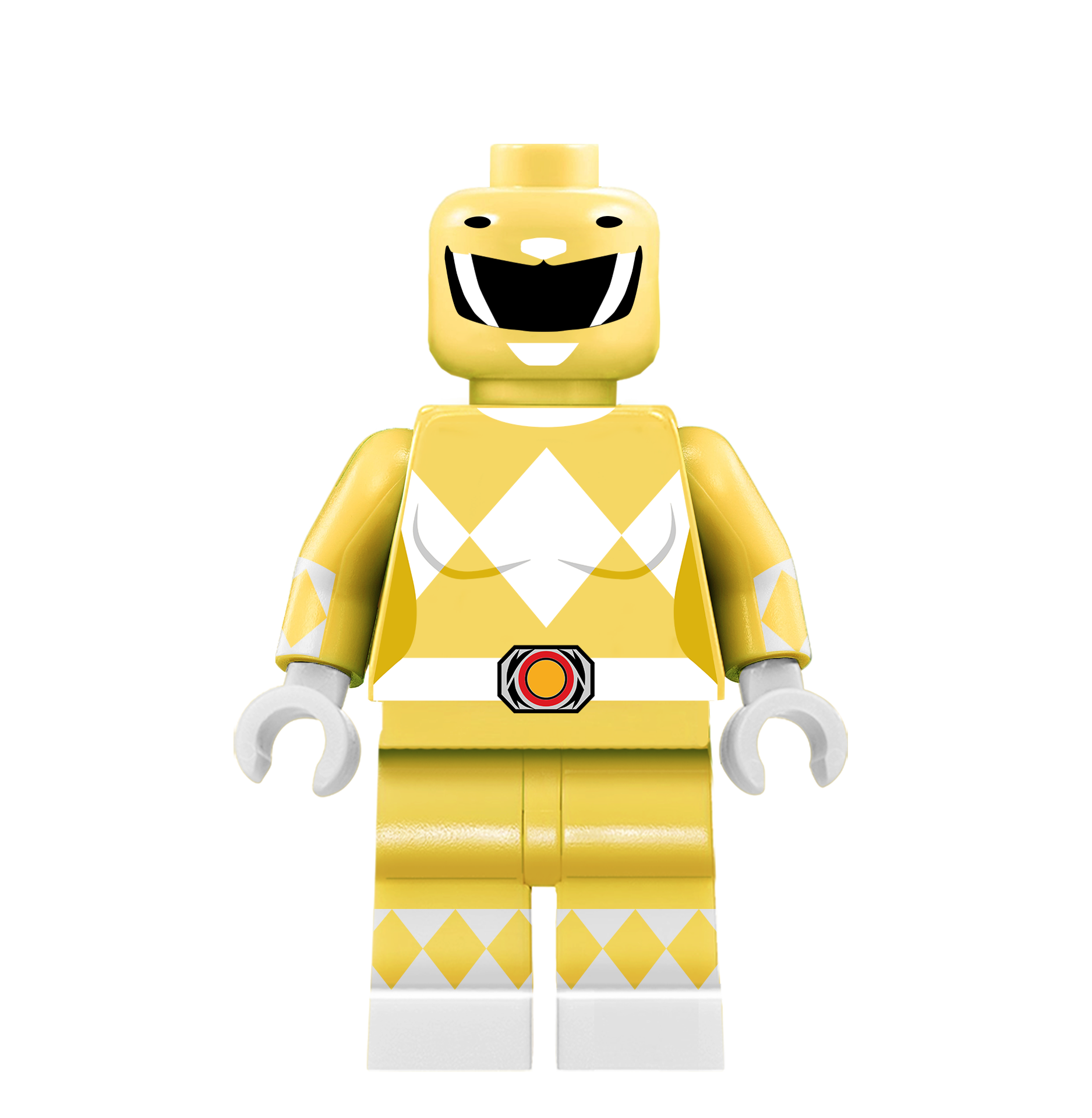 Min Yellow Ranger YELLOW RANGER – FAMOUS MINIFIGS